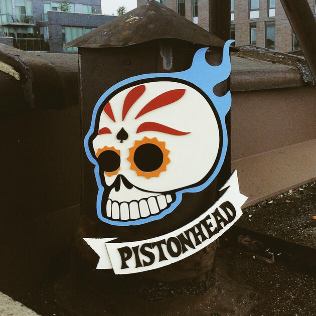 Pistonhead Lager (sign) - Fabricating